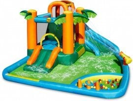 Napihljivo igrišče Oasis z žogami in toboganom