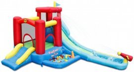 Napihljivo igrišče s toboganom in žogami