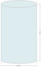 Pokrivalo za vrtni grelec 40x85 cm