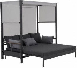 Vrtna postelja Duisburg z baldahinom