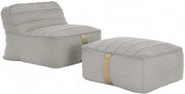 Vrtni sedež Sponge - bež