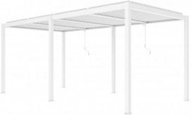 Vrtna pergola Luxe 5.8x3m - bela 