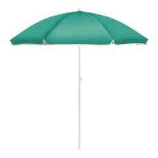 Senčnik za plažo 200 cm z nagibom, turkizen