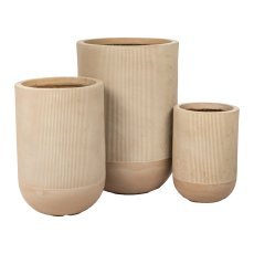 Set keramičnih loncev Marron (3 kosi)