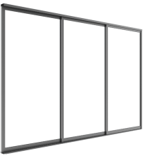 Drsna vrata S8 Luxe 370x238 cm do pergoli 4 m - antracit