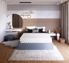 FDM - Vzmetnica Family Max Double Premium Jersey - 140x200 cm