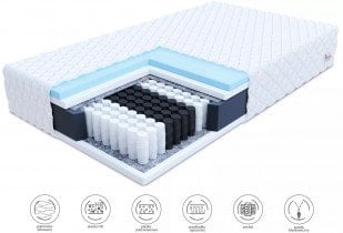 FDM - Vzmetnica Enna Premium Jersey - 100x190 cm