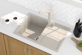 Pomivalno korito Selena s sifonom - safari