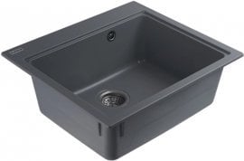 Pomivalno korito Vesta s sifonom - sivo