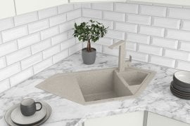 Pomivalno korito Pandora s sifonom - safari 