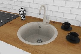 Pomivalno korito Turas 480 s sifonom - safari