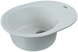 Pomivalno korito Soul 62 belo s sifonom