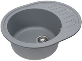Pomivalno korito Soul 62 sivo s sifonom