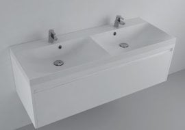 Umivalnik Aldina 121 dvojni - bel