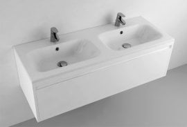 Umivalnik WB0001-121 dvojni - bel