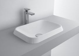 Nadpultni umivalnik Kinga 45 - bel