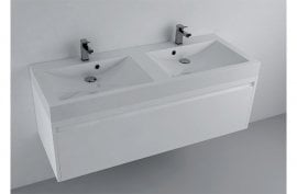 Umivalnik Katrin 120 dvojni - bel