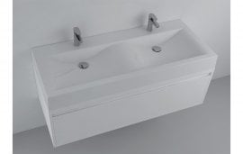 Umivalnik Lilly 120 dvojni - bel