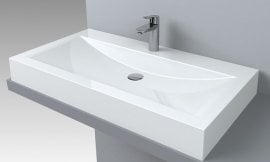 Umivalnik Lilly 90 - bel