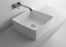 Nadpultni umivalnik Olga Square 40 - bel