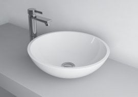 Nadpultni umivalnik Rondo 412 - bel