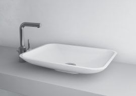 Nadpultni umivalnik Lynn 50 - bel