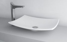 Nadpultni umivalnik Natura 50 - bel