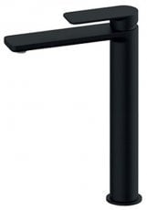 Armatura za umivalnik S2 Round Black Visoka