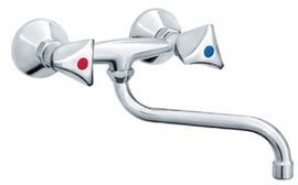 Armatura za umivalnik Klasik 20 stenska