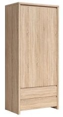 Garderobna omara Kaspian - Sonoma hrast