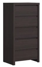 Ozka komoda Kaspian - Wenge