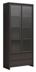Široka vitrina Kaspian - Wenge