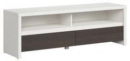 TV komoda Kaspian - Bela/wenge