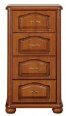 Ozka komoda s štirimi predali Natalia