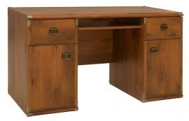 Pisalna miza z 2 vrati Indiana