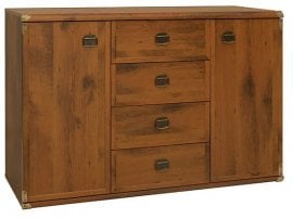 Komoda z vrati Indiana