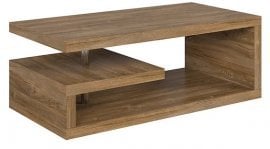 Klubska mizica Glimp - hrast stirling