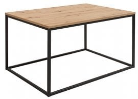 Klubska mizica Aroz - hrast artisan - 100 cm