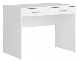Pisalna miza z dvema predaloma Nepo Plus - Bela