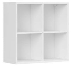 Stenska polica Nepo Plus - Bela