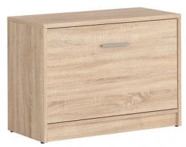 Omara za čevle s predalom Nepo Plus - Sonoma hrast