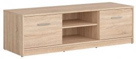 TV komoda z dvema vratoma Nepo Plus - Sonoma hrast