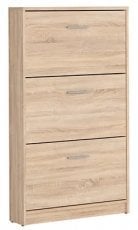 Omara za čevle s tremi predelki Nepo Plus - Sonoma hrast