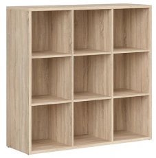 Kvadratni regal Nepo Plus - Sonoma hrast