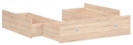 Predali za posteljo Nepo Plus - 160x200 cm - sonoma hrast