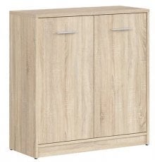 Dvovratna komoda Nepo Plus - Sonoma hrast