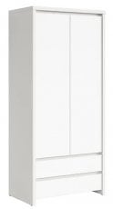 Garderobna omara Kaspian - bela