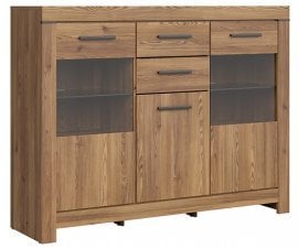 Široka vitrina Balin - sibiu gold larch