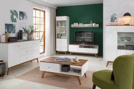 Dnevna soba in spalnica Heda