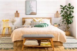 Dnevna soba in spalnica Tetrix - Votan hrast